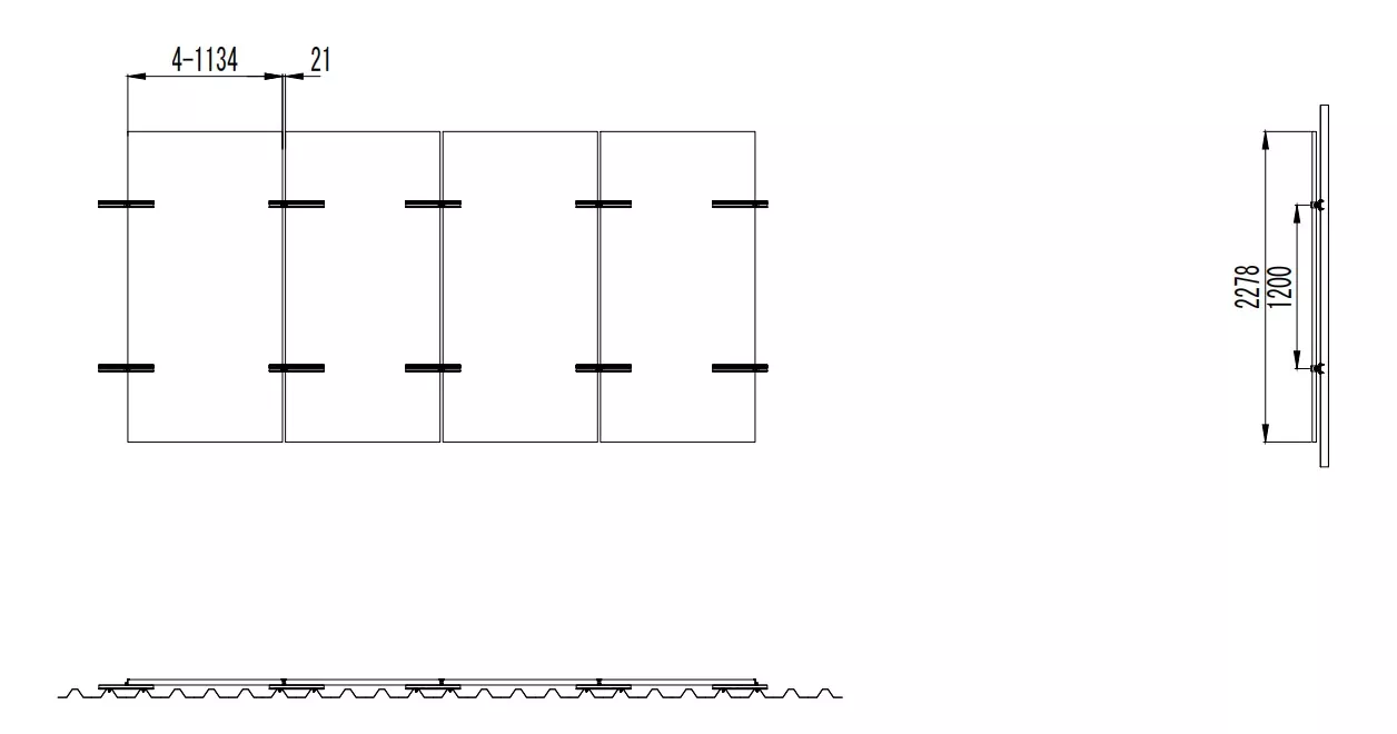 U Type Aluminum Rail for Solar Panel Mounting System