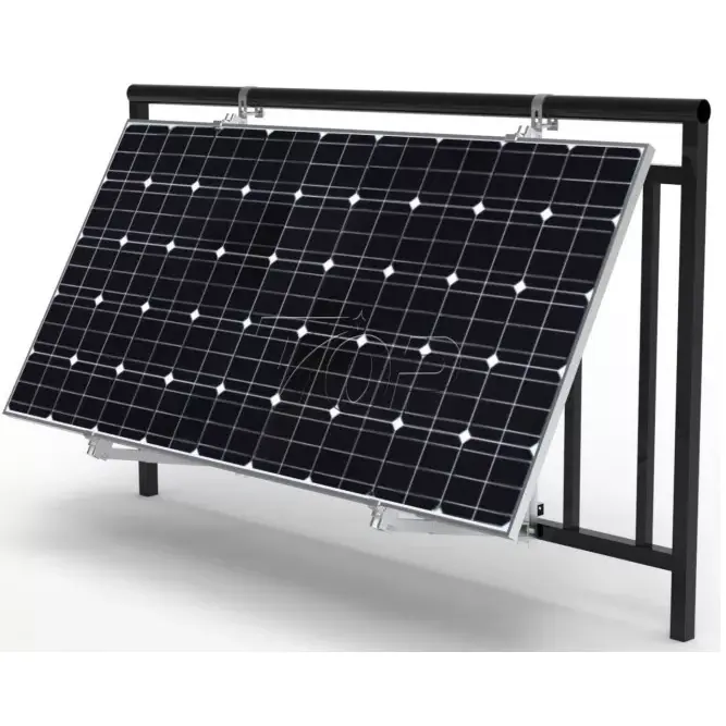 太陽光発電バルコニー三脚ブラケットキット