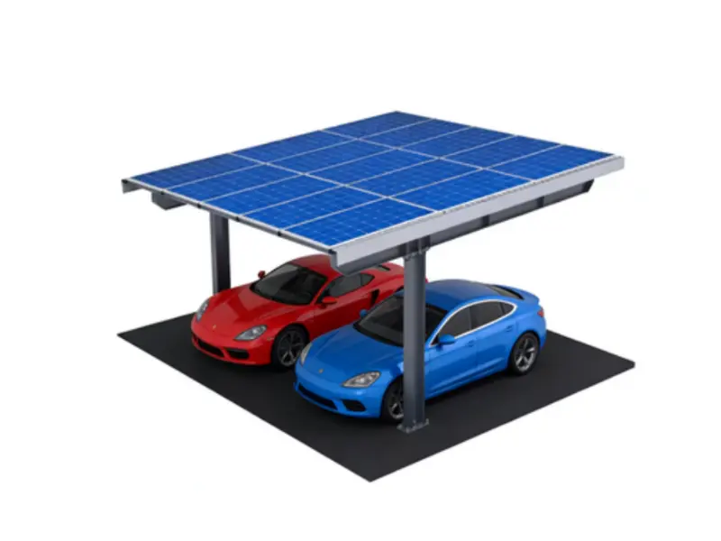 太陽光発電用鋼製カーポート構造
